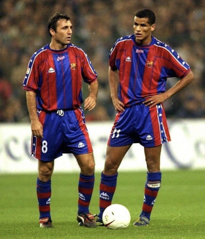 FC Barcelona Home - 1997/1998 - Rivaldo