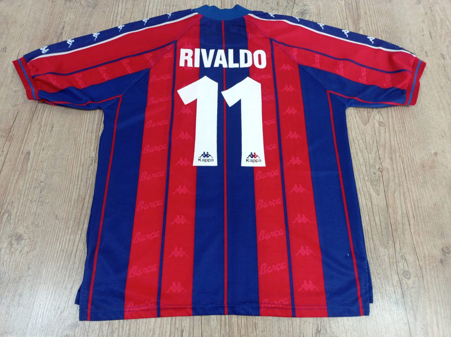 FC Barcelona Home - 1997/1998 - Rivaldo