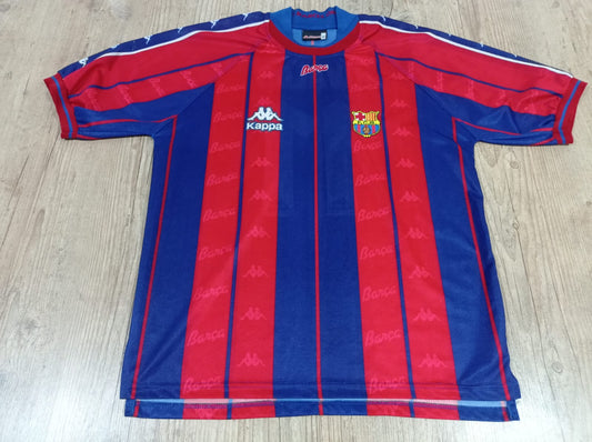 FC Barcelona Home - 1997/1998 - Rivaldo