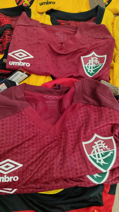 Camisa Umbro Fluminense Pré-jogo 2022 Grená