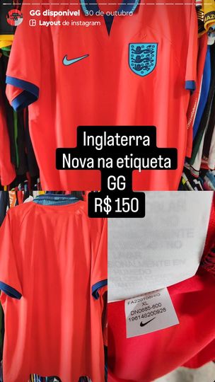 Camisa Selecao Inglaterra 2022