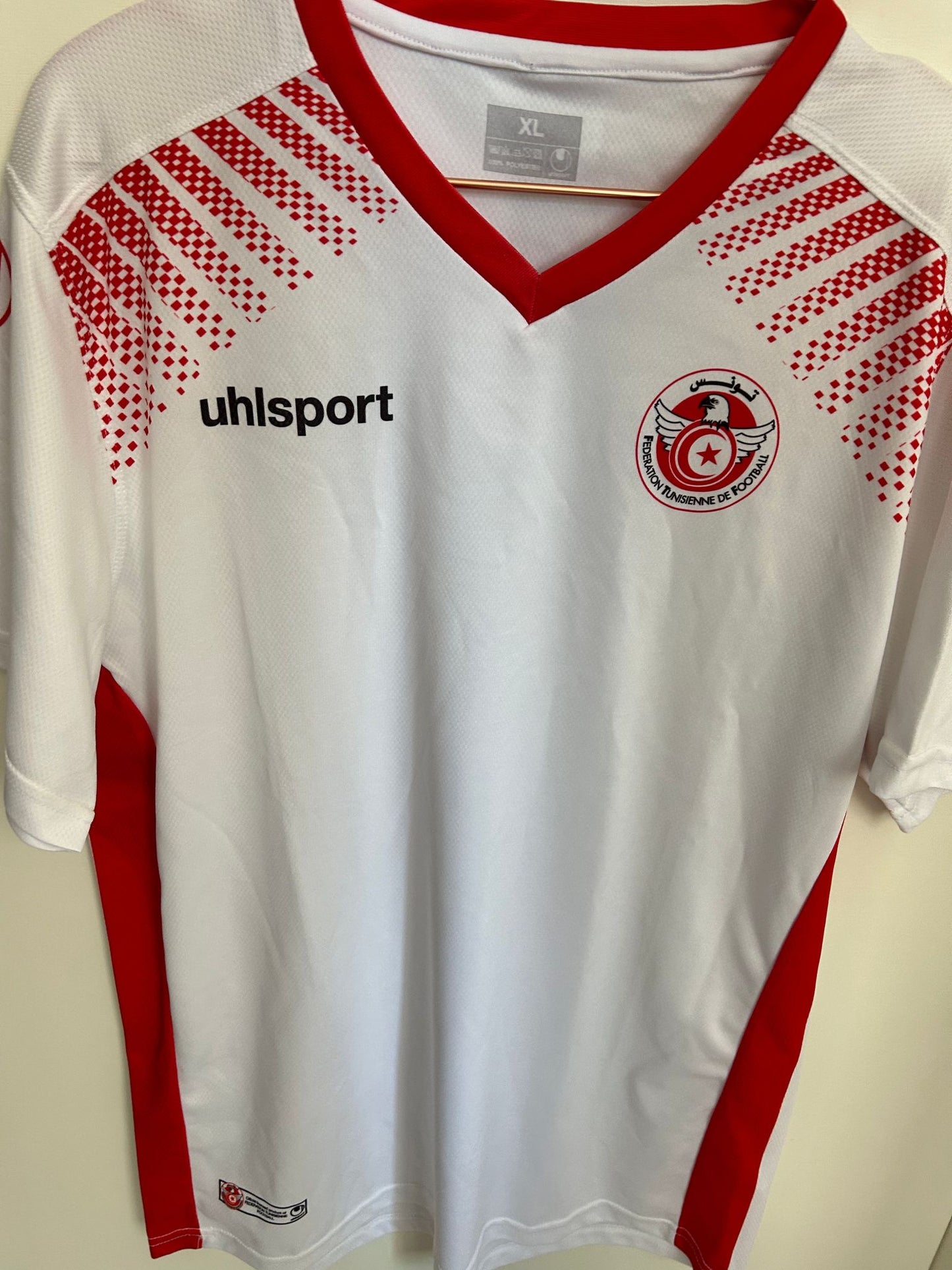 Camisa Tunisia 2018 Uhlsport