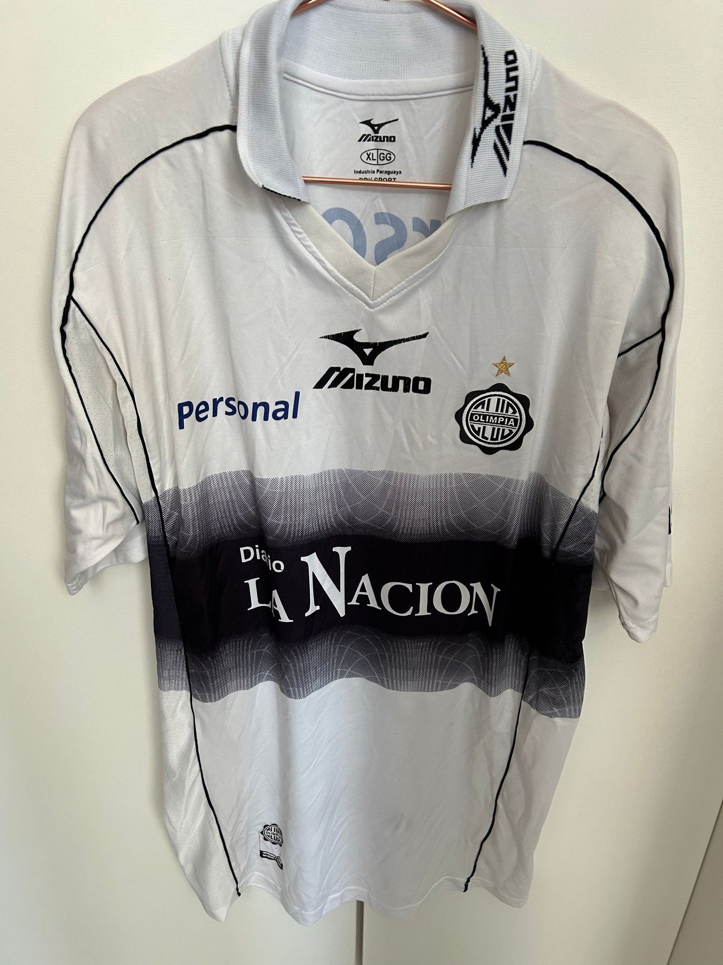 Camisa Olimpia Mizuno 2004