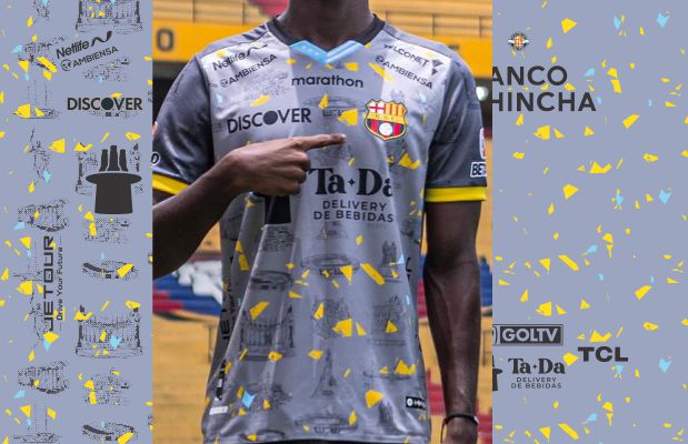 Camiseta Comemorativa Barcelona SC - Festas de Independência de Guayaquil GG