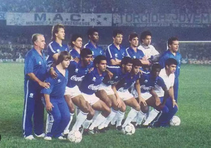 Espetacular Camisa do Cruzeiro - 1991 - Finta Coca-Cola - de Jogo