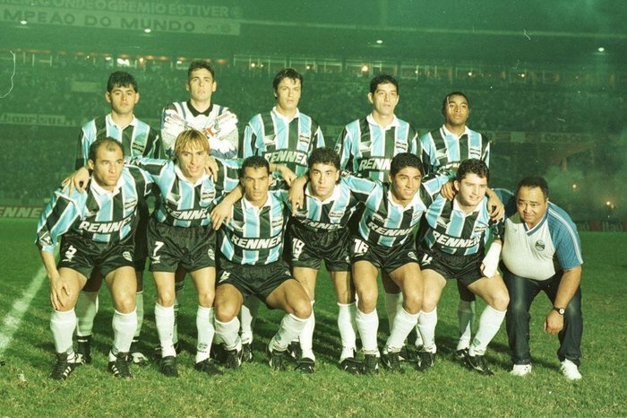 Camisa Do Grêmio - Jogo - Penalty - 1995 1996 - Roger