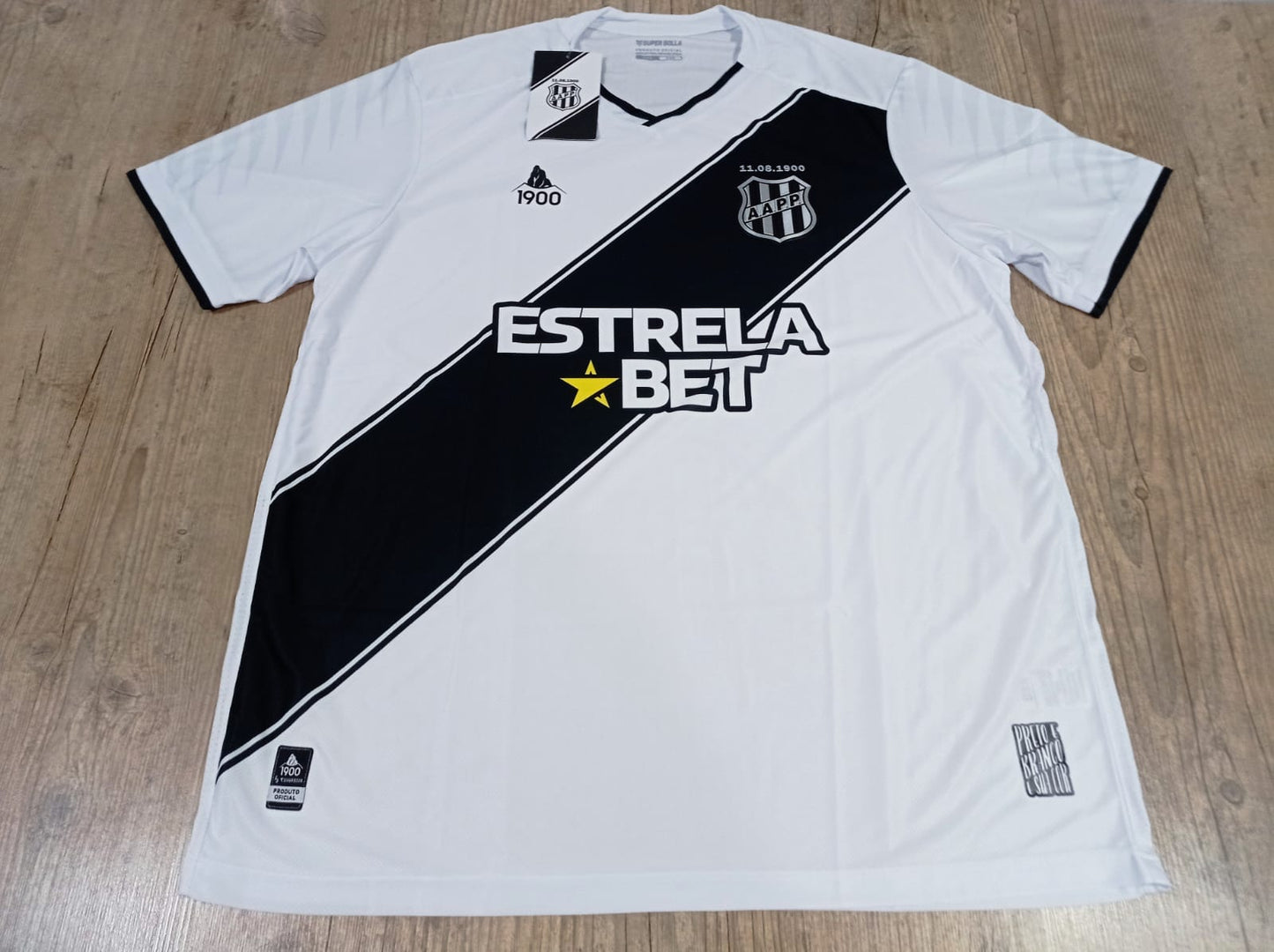 CAMISA OFICIAL MASCULINA PONTE PRETA JOGO I S/N 23