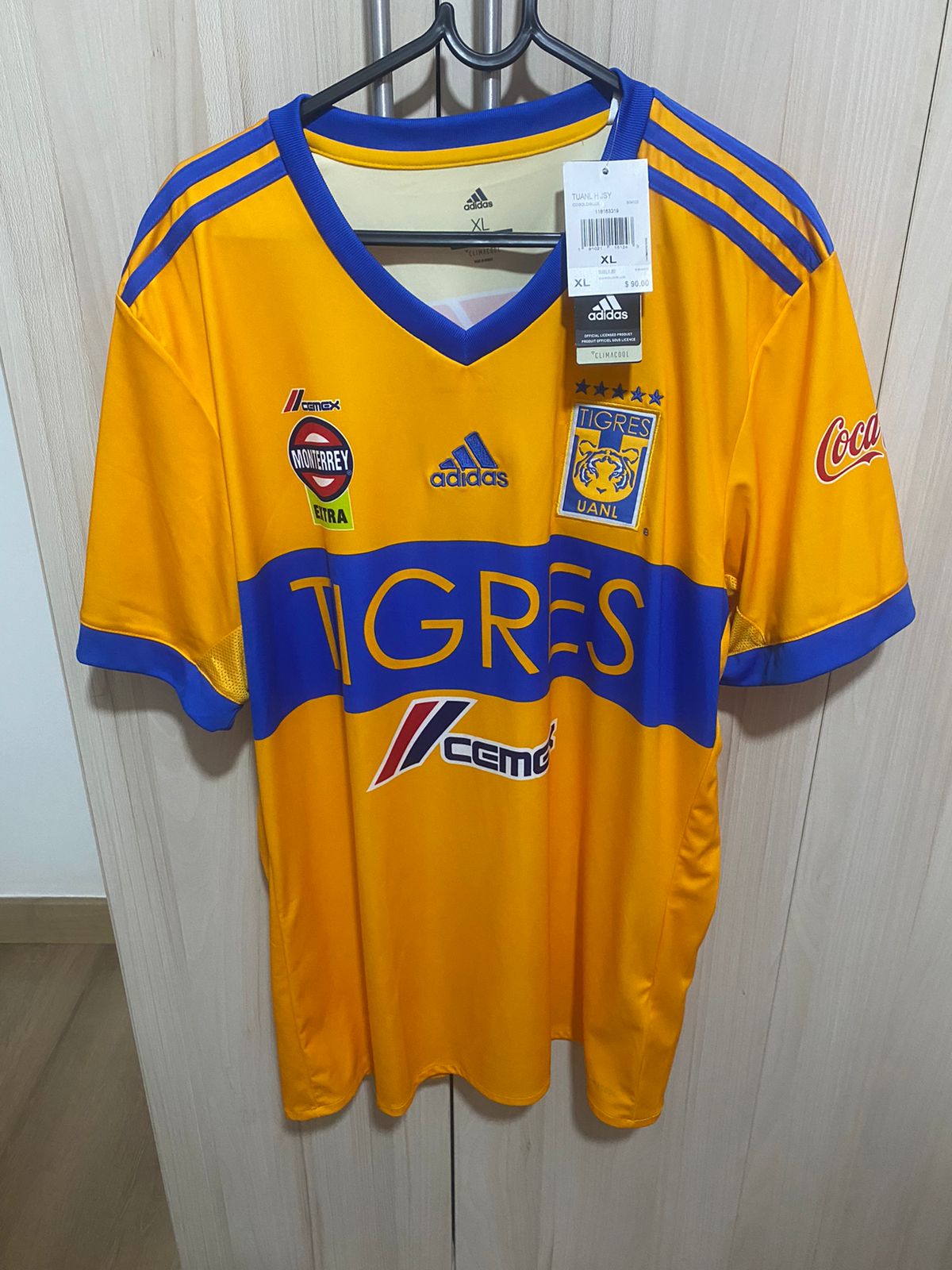 Camisa Tigres Mexico