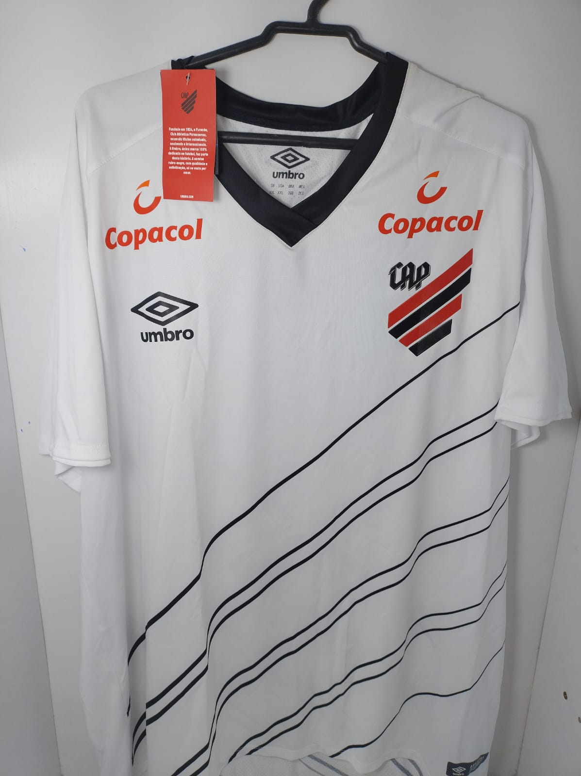 Athletico Paranaense 2019 away sem patrocinio