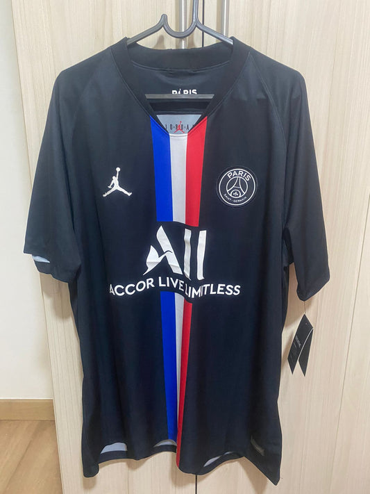 Jordan Brand x PSG Paris Saint-Germain Soccer Jersey BV9197-011 tamanho GG