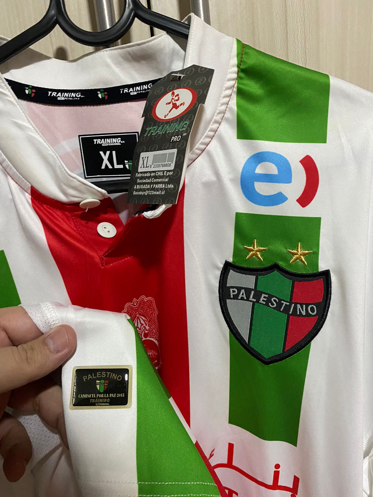 Camisa Palestino 2015 home