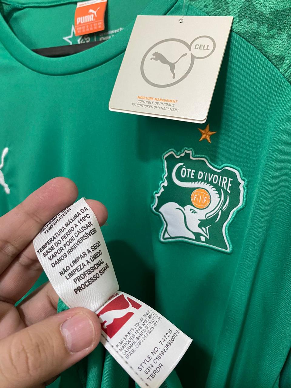 Camisa da Seleção Costa Marfim 2014