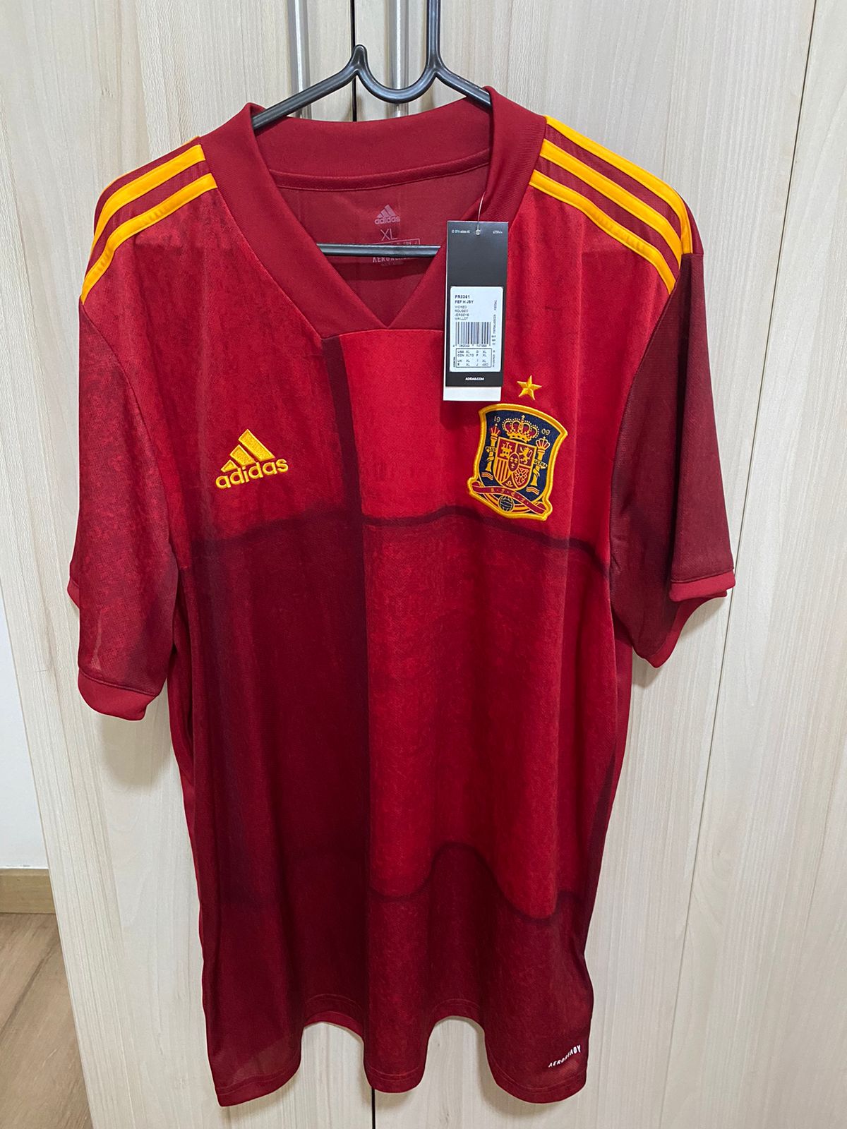 Camisa Espanha 2019 tamanho GG