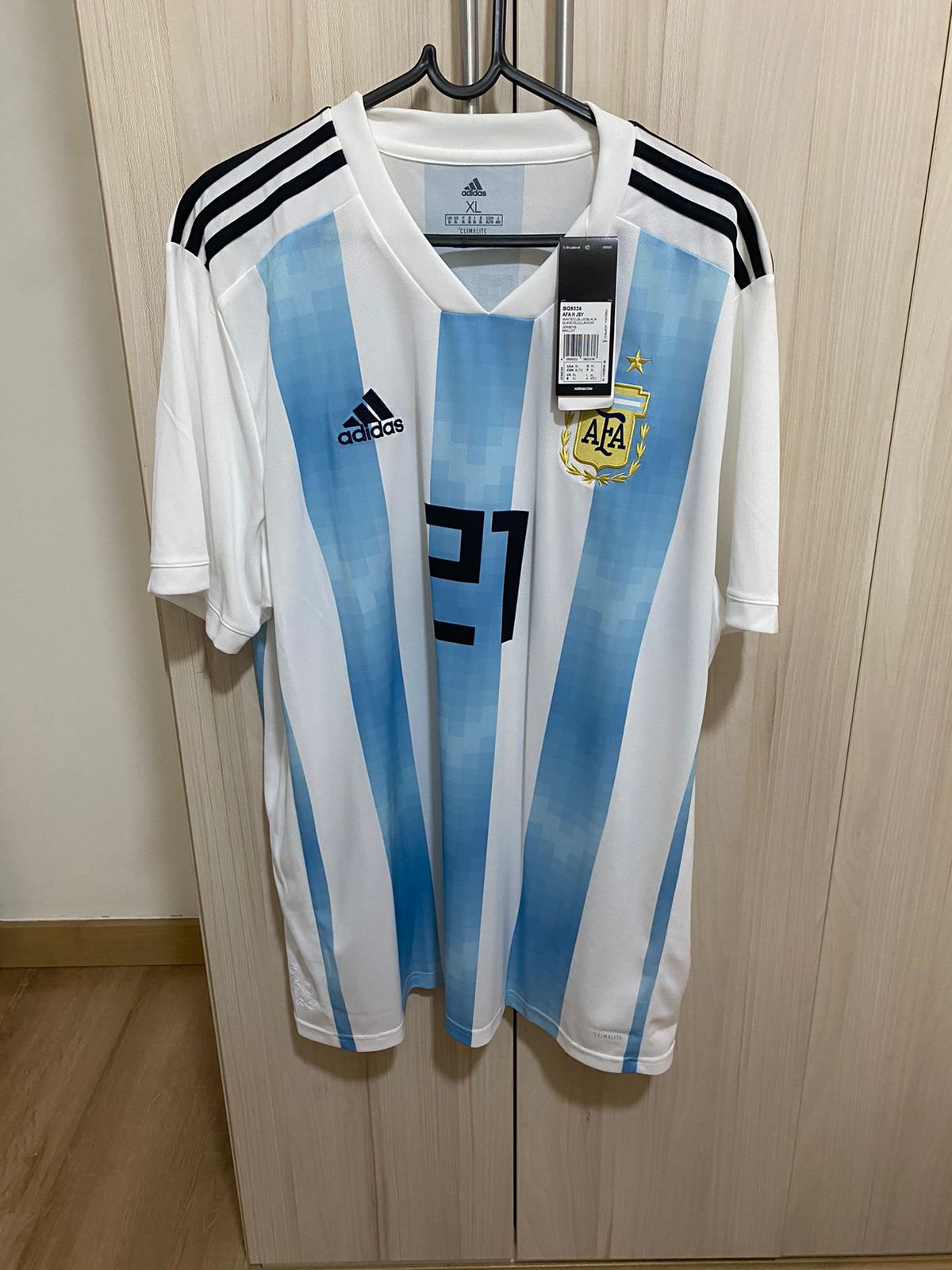 Camisa Argentina Copa 2018 Dybala GG