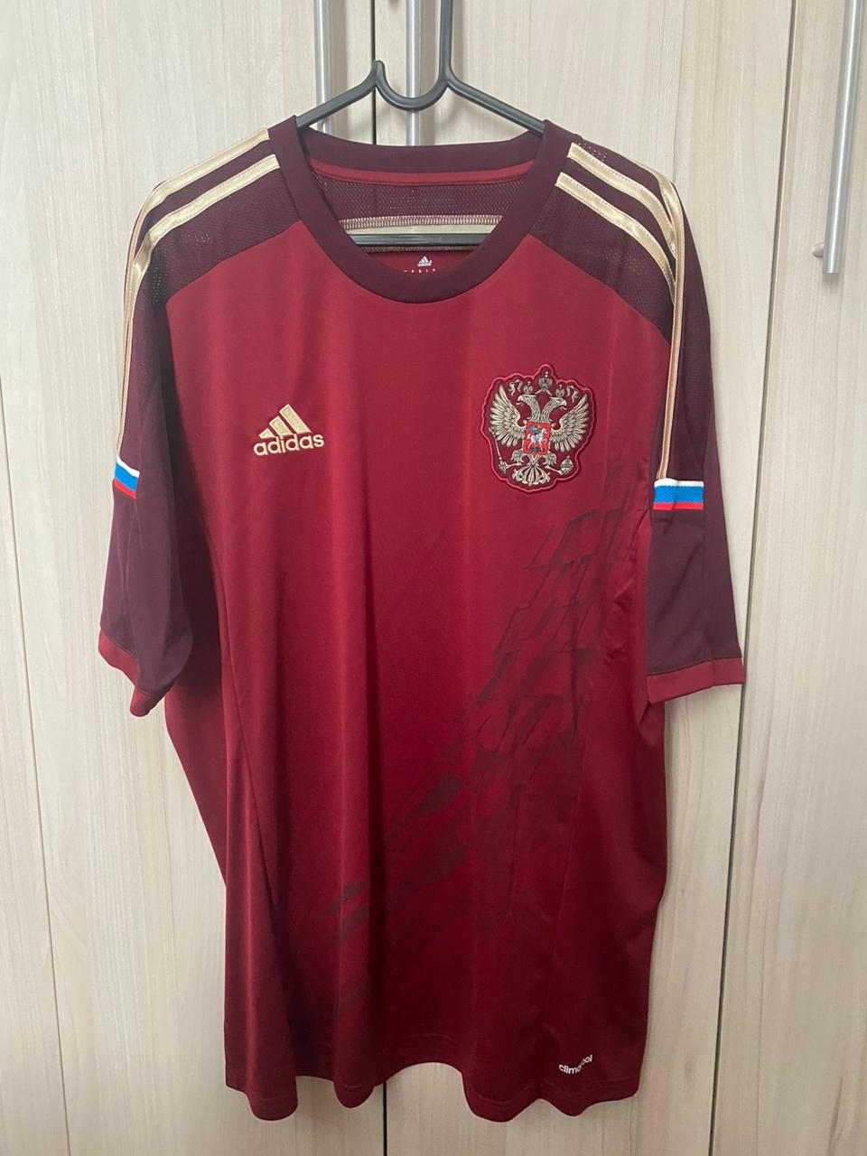 Camisa Rússia Copa 2014 raridade tamanho GG - 58x77 cms