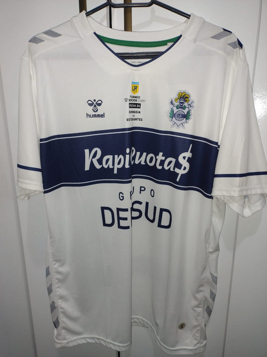 Camisa Gimnasia Y Esgrima La Plata 2021-22 Hummel