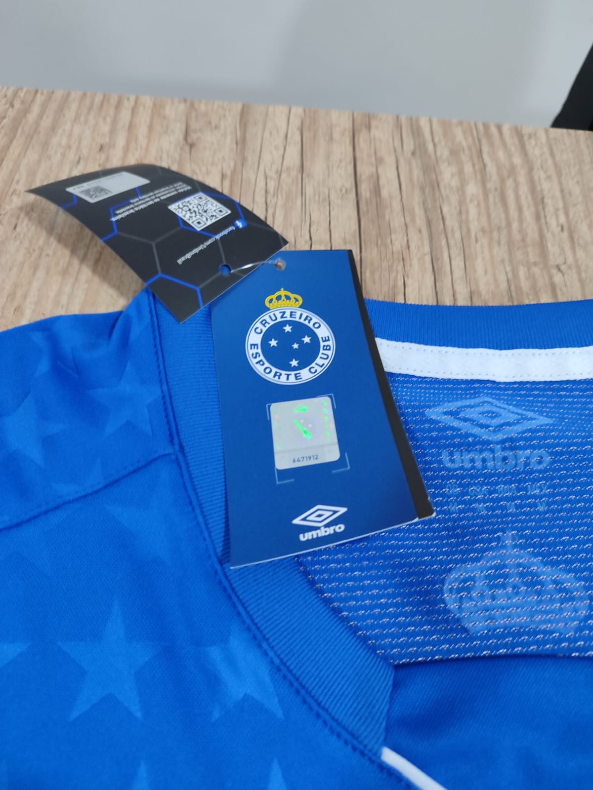 Camisa Oficial Cruzeiro 2019 - Umbro sem patrocinio