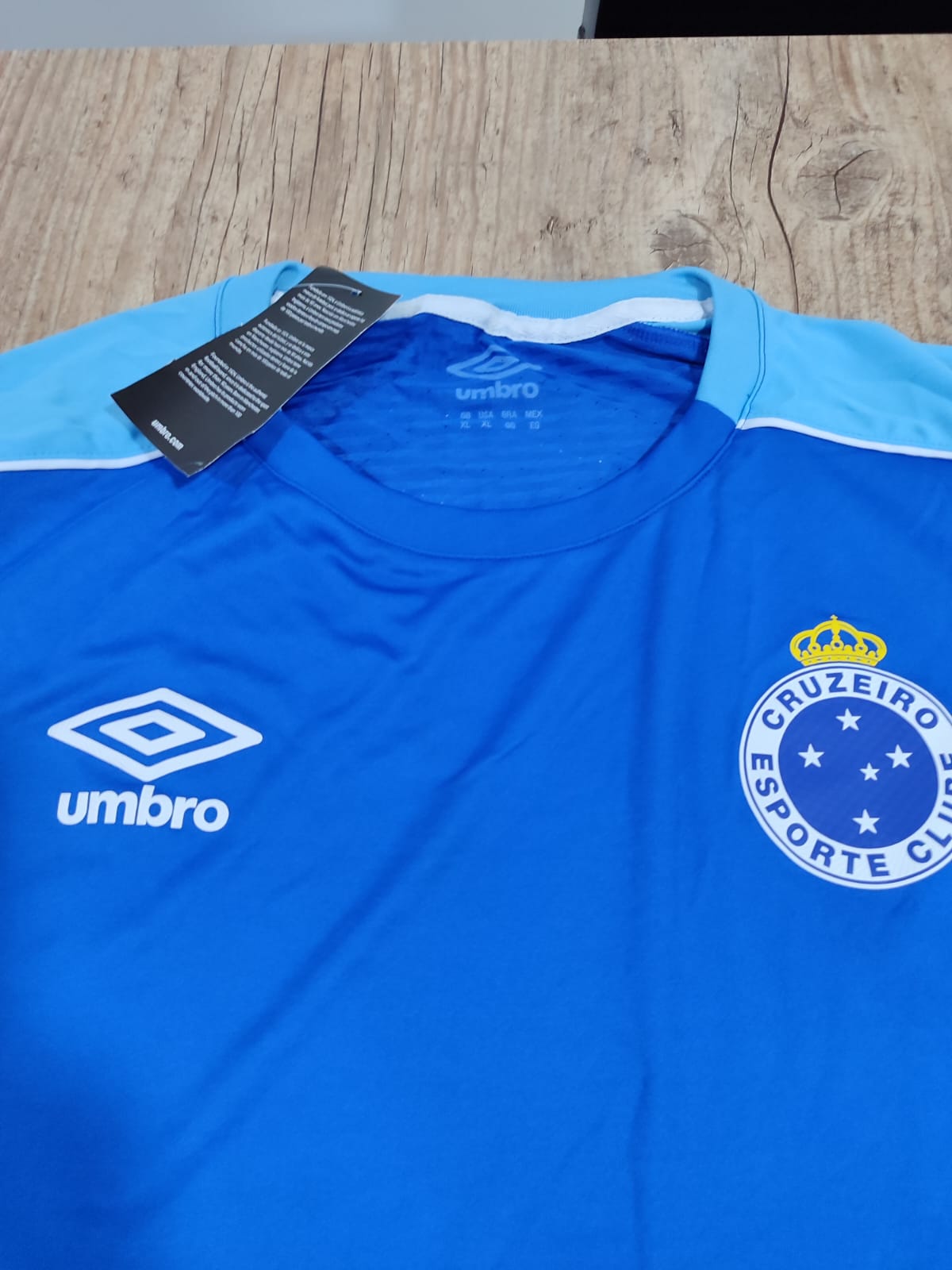 Camisa Oficial Cruzeiro 2019 - Treino