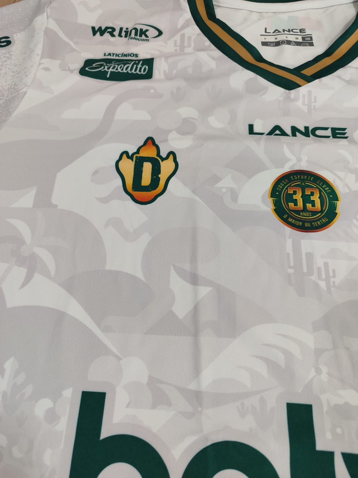 🦖 Camisa Sousa EC – Sensação da Paraíba! 🦖