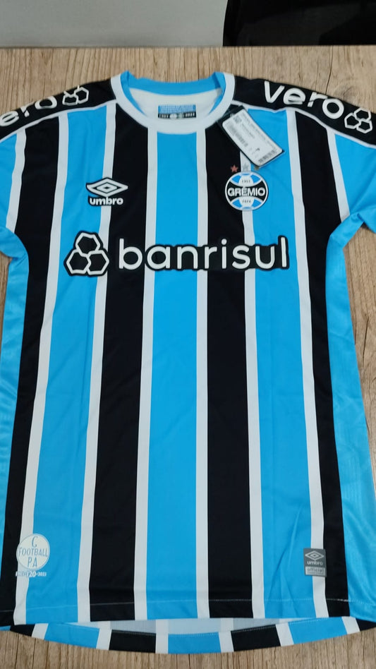 Camisa Masculina Umbro Gremio Oficial 1 2023 (Atleta S/N)