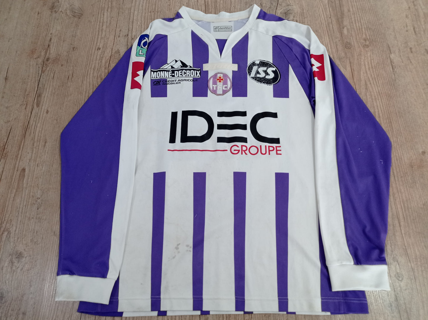 Camisa de Jogo do Toulouse - França - Home – 2007/2008 Mangas Longas