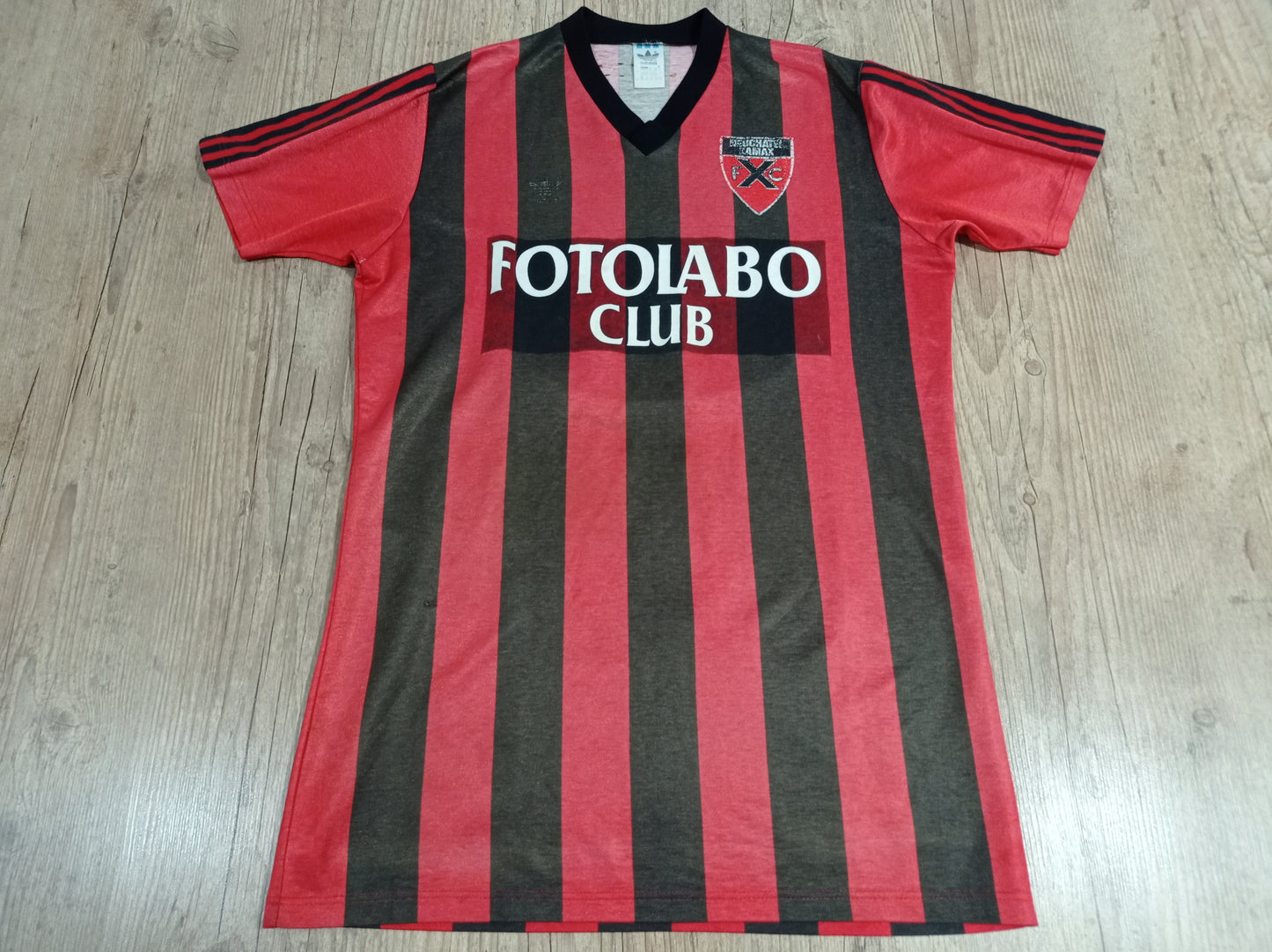 Rara Camisa de Jogo do Neuchatel Xamax – Home – 1990/1992 - Suíça -  Adidas