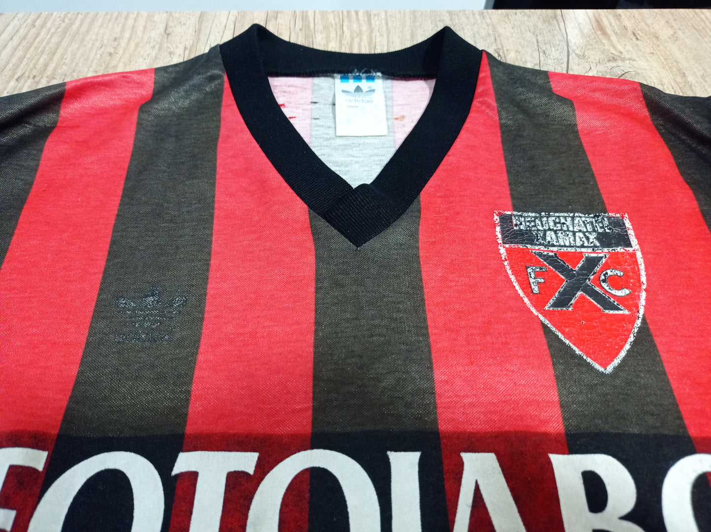 Rara Camisa de Jogo do Neuchatel Xamax – Home – 1990/1992 - Suíça -  Adidas