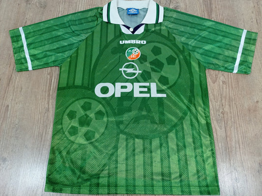 Lindíssima Camisa da Irlanda - Home - 1998/1999 Umbro