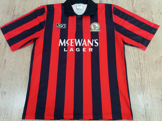 Rara Camisa do Blackburn Rovers - Away - 1992/1994 - Asics