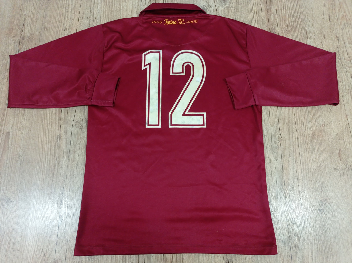 Rara Camisa do Torino - Edição Especial Centenário - 2006 - Itália - Mangas Longas