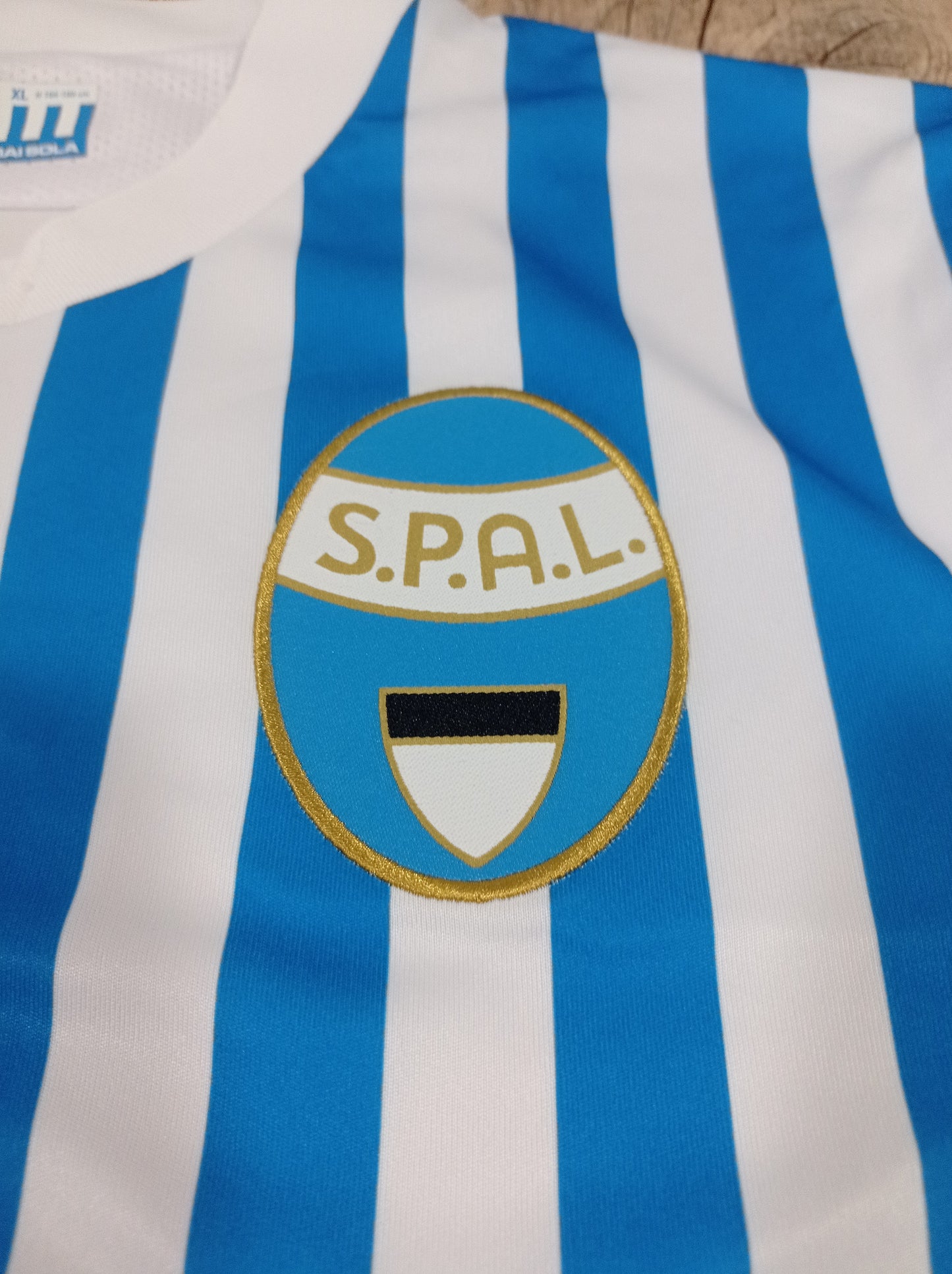 Rara Camisa do SPAL da Itália - Manga Longa