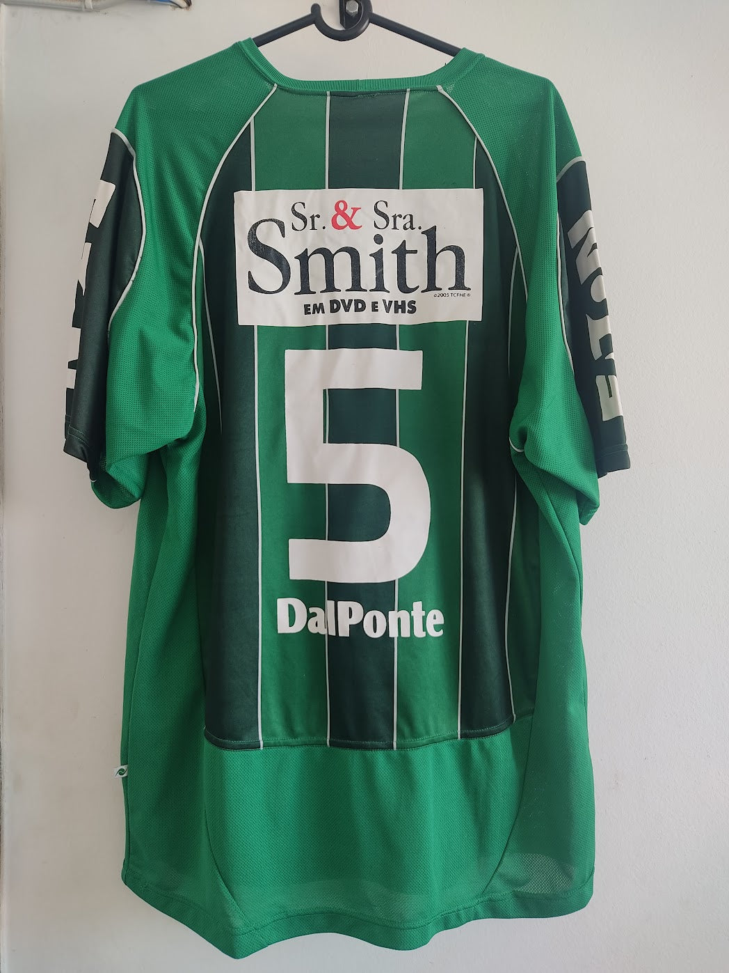 Camisa de jogo Juventude patrocinio filme