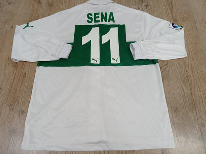 Camisa de Jogo do Elche - Home - 2001/2002 - Com botões - Mangas Longas