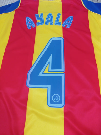 Rara Camisa do Valencia - Third - 2004/2005 #4 Roberto Ayala