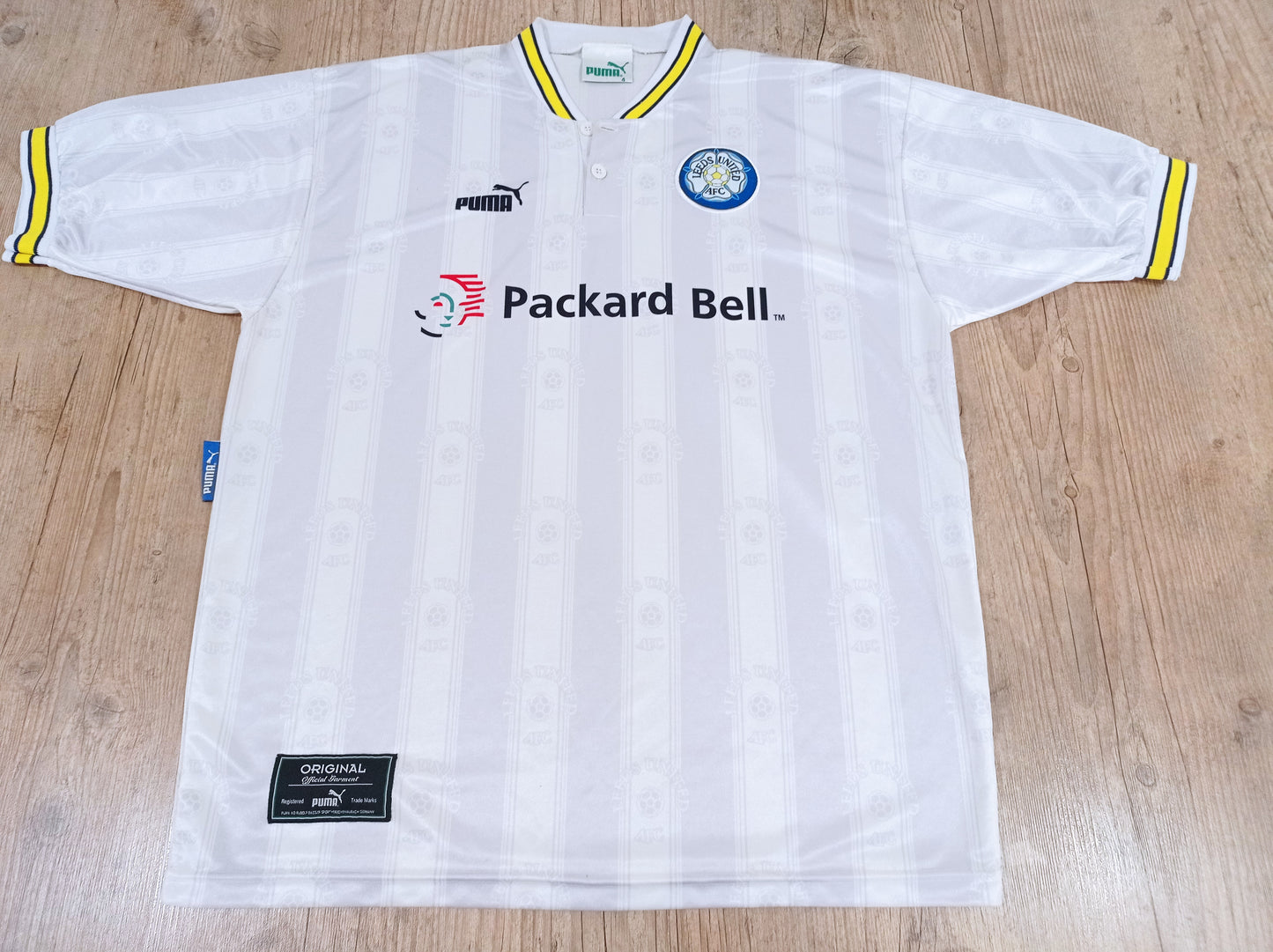 Camisa do Leeds United - Home - 1996/1998