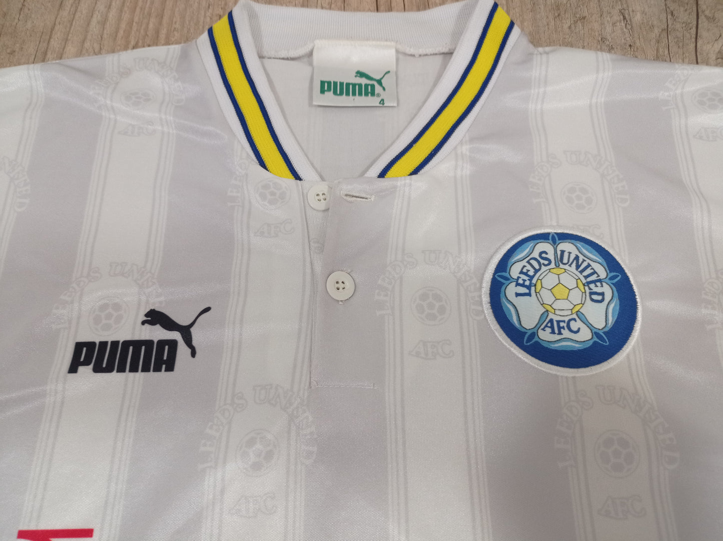 Camisa do Leeds United - Home - 1996/1998