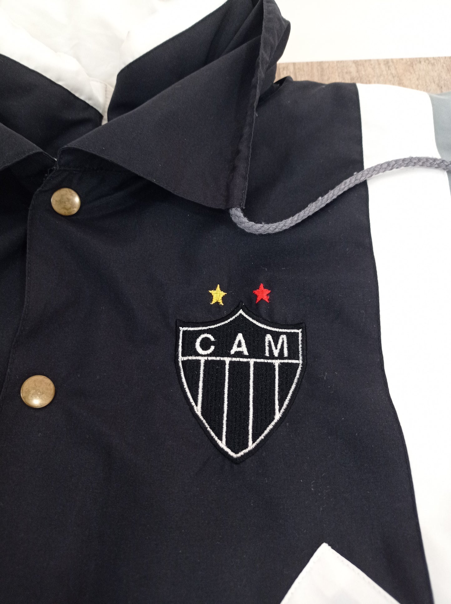 Raríssimo Agasalho Parka do Atlético Mineiro - Profissional - Anos 90