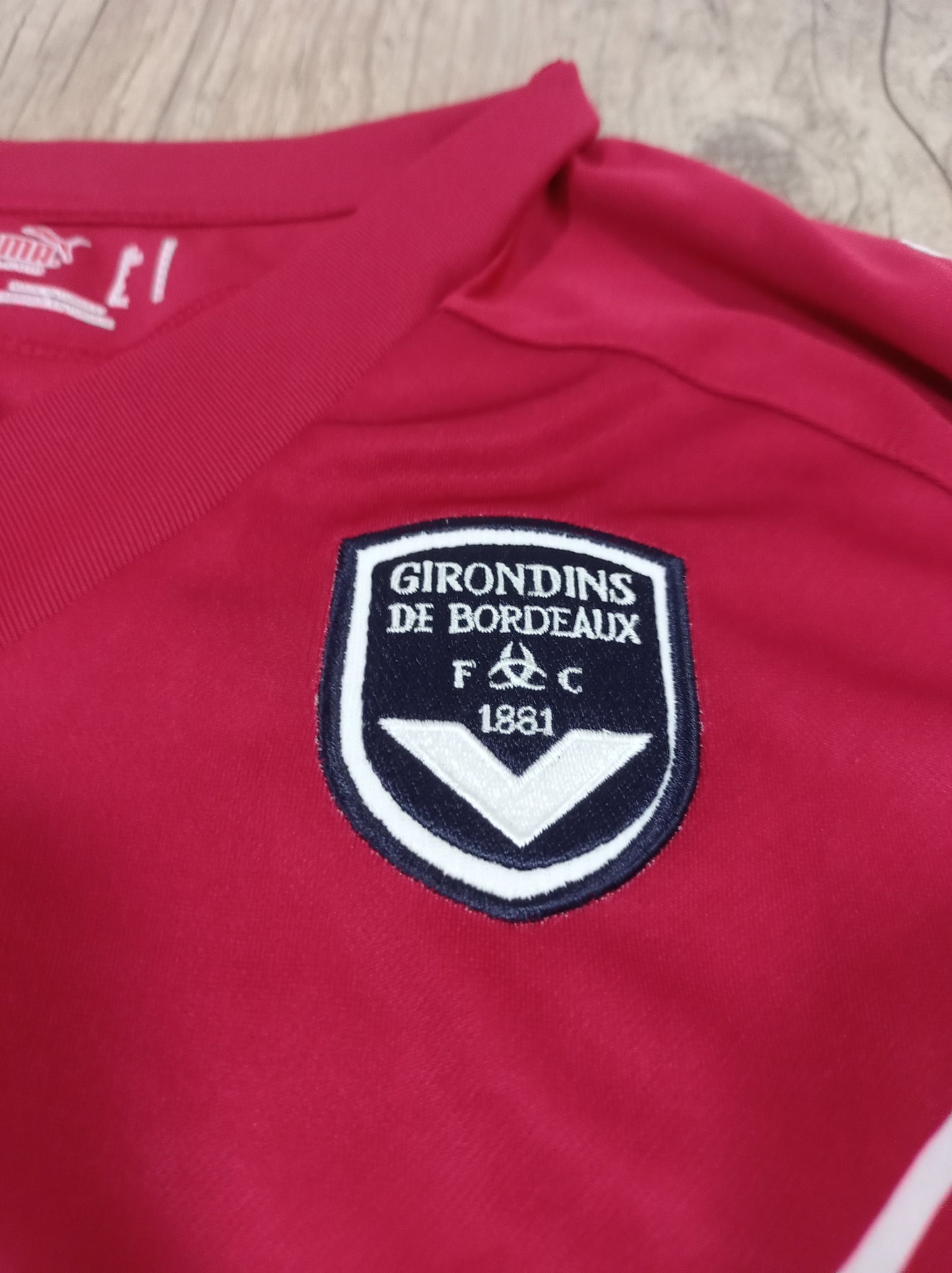 Bordeaux 2009/2010 Shirt - France - Puma - Jussiê