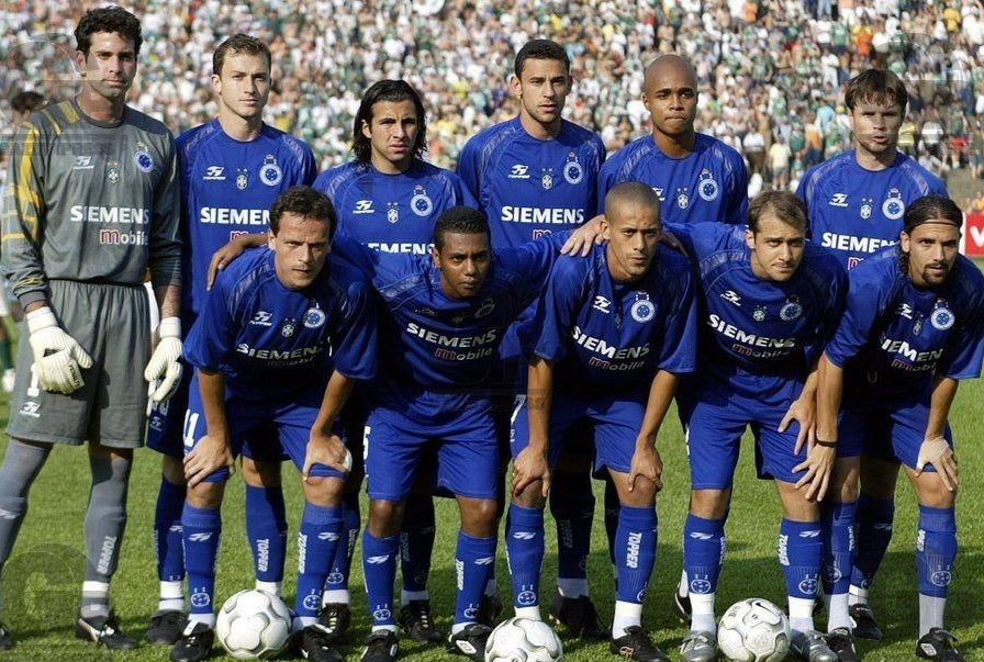 Camisa do Cruzeiro 2004 - Maldonado - de Jogo