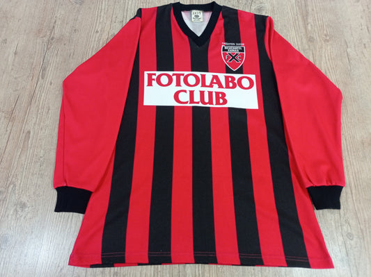 Rara Camisa do Neuchatel Xamax - Edição Especial Campeão - 1987/1988 - Suíça - Mangas Longas