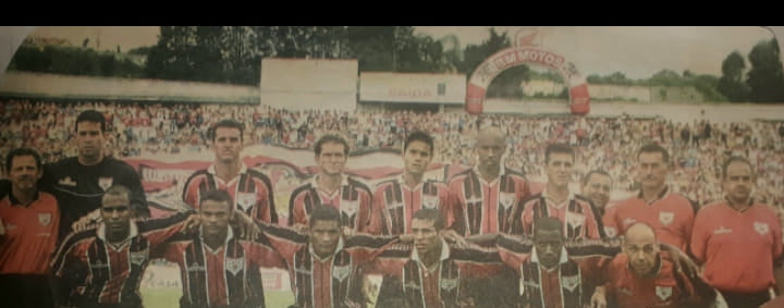 Raríssima Camisa Paulista - Jundiaí Futebol Ltda - De Jogo