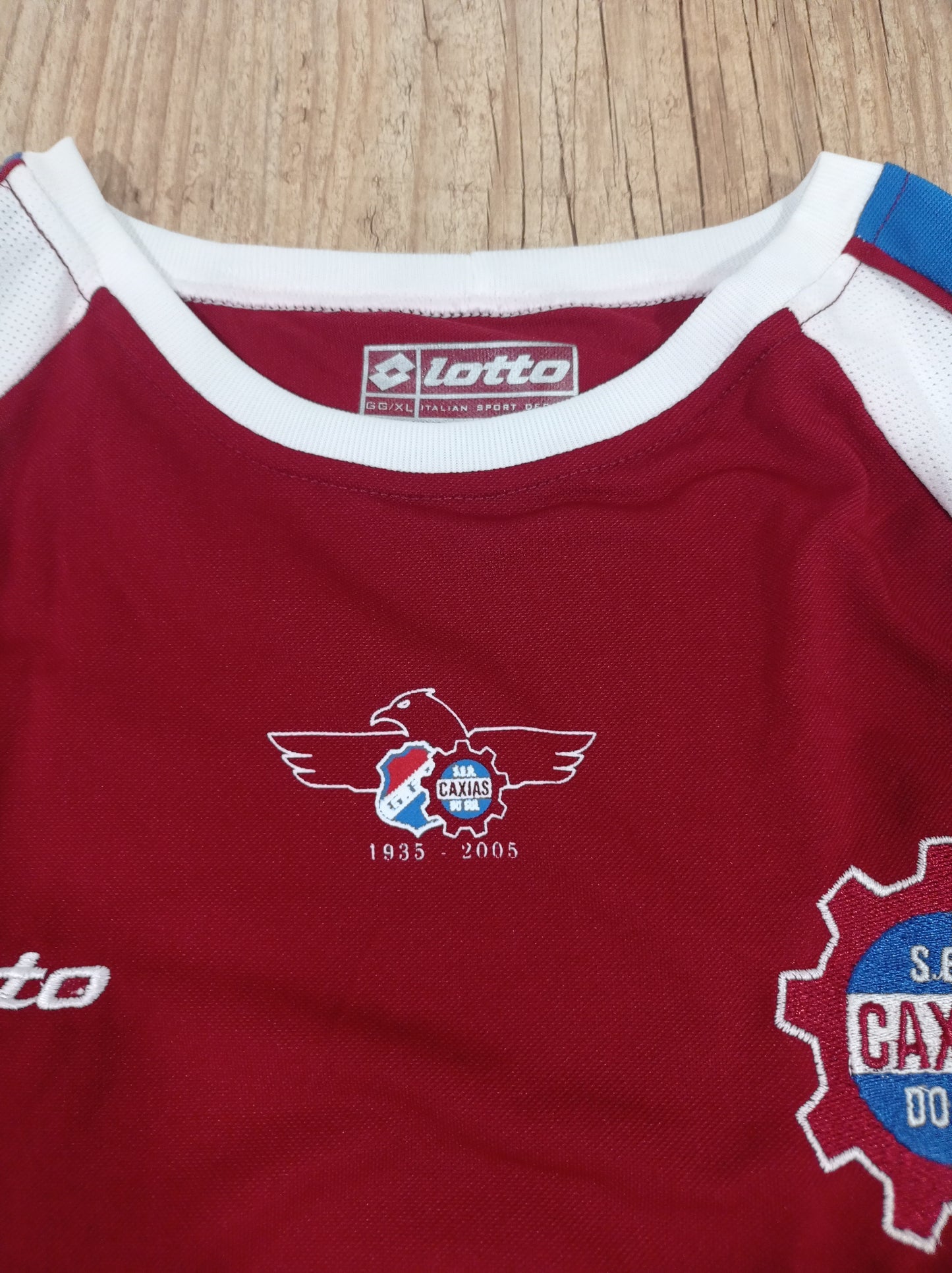 Linda Camisa do Caxias - 2005 - de Jogo - Lotto