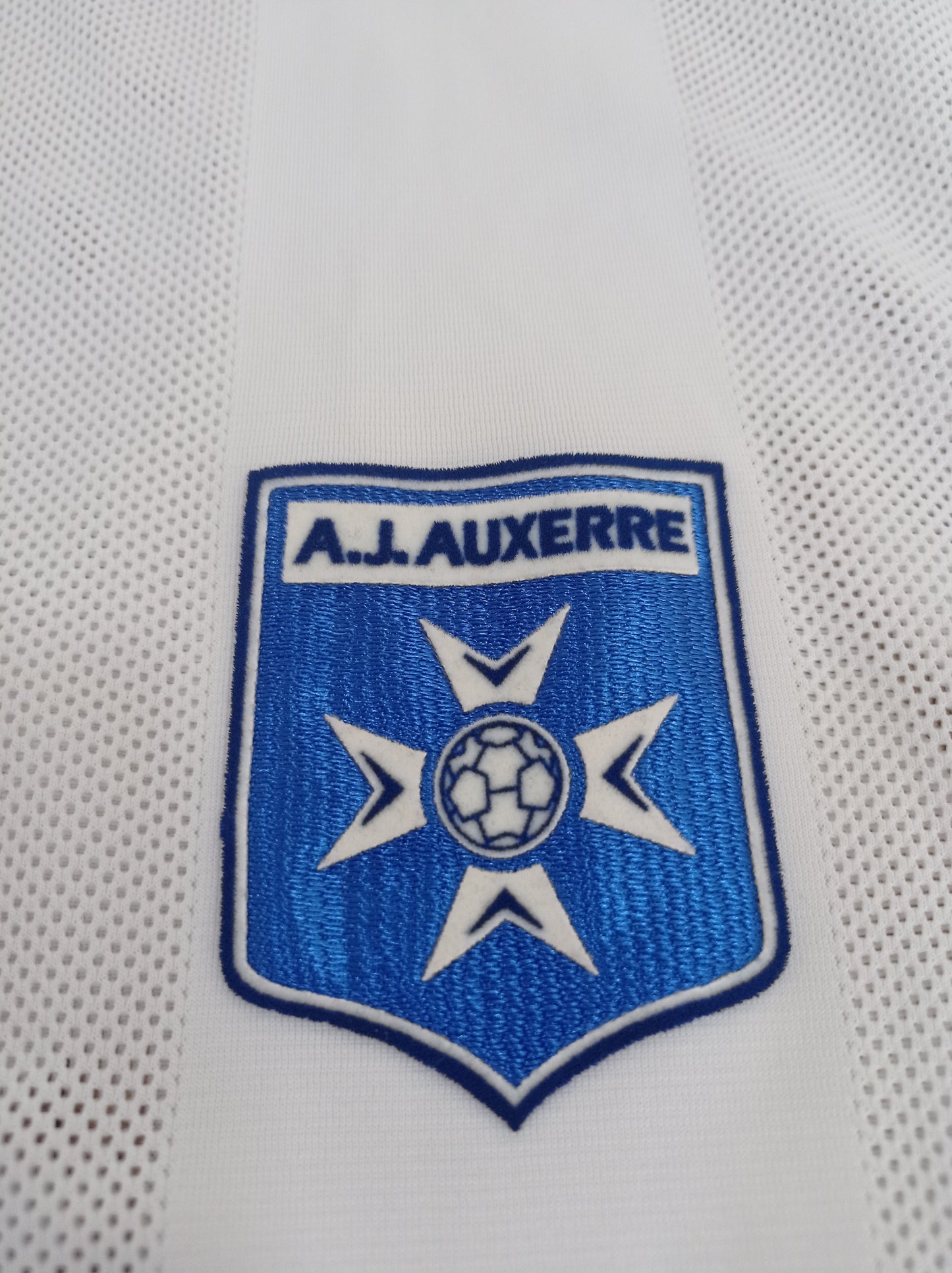 Espetacular Camisa Clássica do Auxerre - Home - 1997/1998 - França