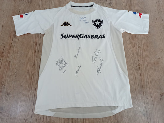 Camisa do Botafogo - Away - 2005 de Jogo - Autografada por Ídolos