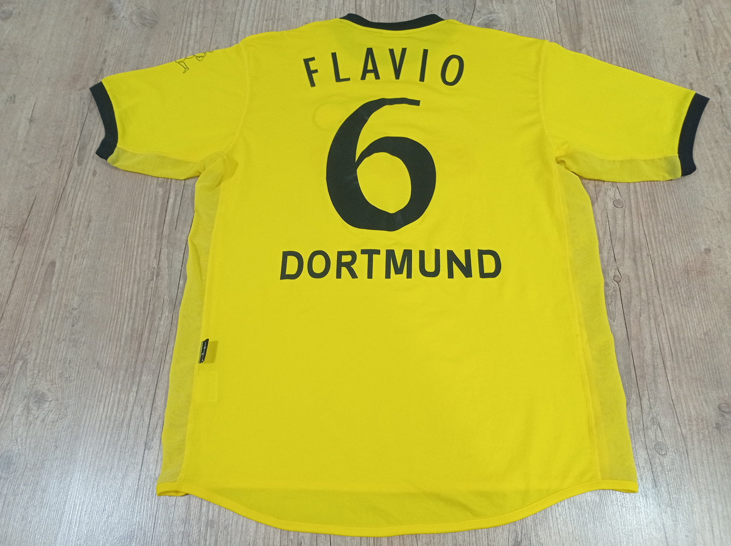 Rara Camisa de Jogo do Borussia Dortmund BVB - Home - 2003/2004