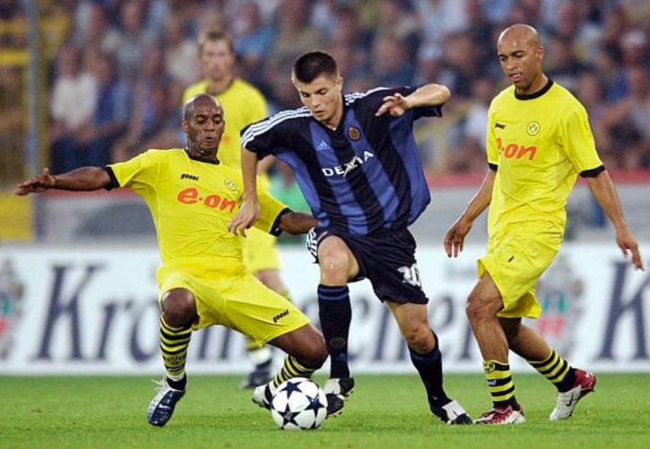 Rara Camisa de Jogo do Borussia Dortmund BVB - Home - 2003/2004