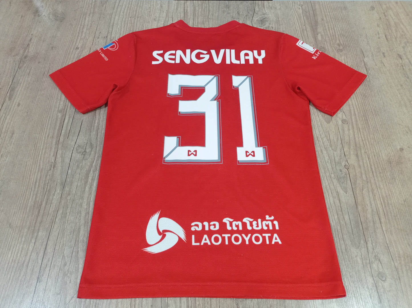 Rara Camisa de Jogo - Lao Toyota FC - Laos - Home - 2018