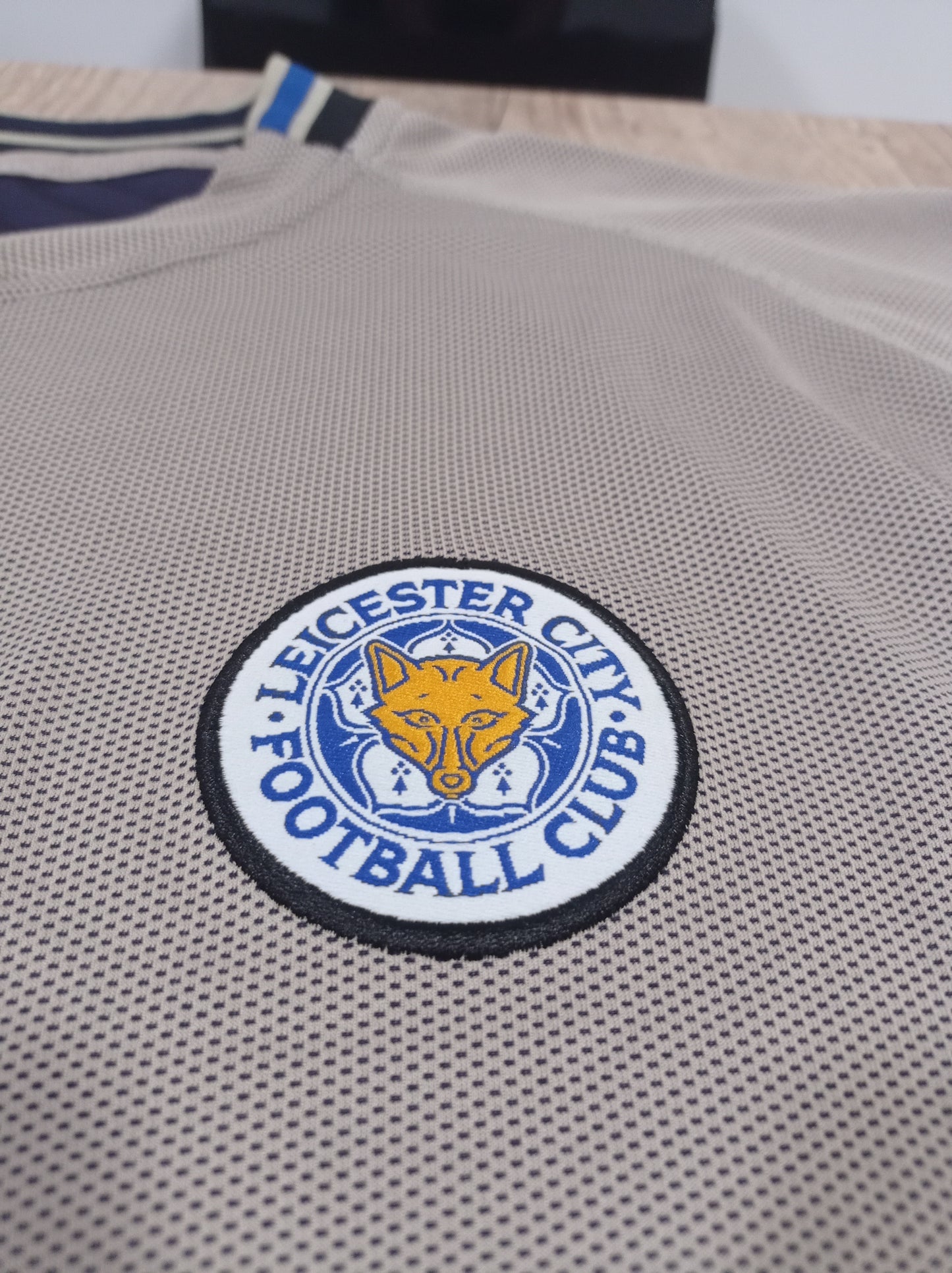 Linda Camisa do Leicester City - Edição Especial 120 Anos - 2004/2005 - Reversível - Mangas Longas