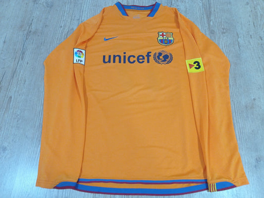 Rara Camisa do Barcelona - Third - 2007/2008 - #19 Lionel Messi - Mangas Longas