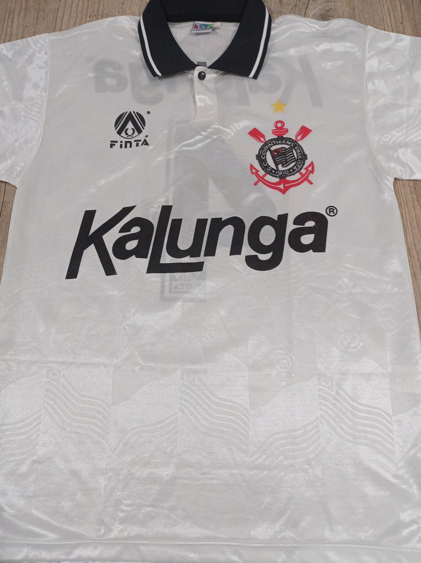 Rara Camisa Do Corinthians - De Jogo - Brasileiro 1994